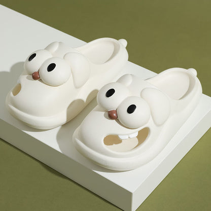 Big Eyes Dog Slippers